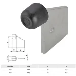 COMBI 381P KAPUÜTKÖZŐ HEGESZHETŐ+BET. HG. 50*90mm Biztonságos vásárlás