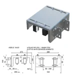 COMBI 463 STF VEZ.GÖRGŐ KAPUH.4DB ÁLL.MŰAVÉD D40*60 FEH.-HG.343*273mm+FÜLEK Legjobb ár