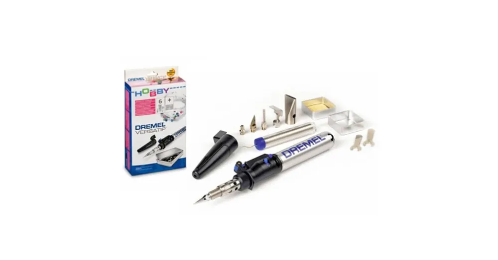 Exkluzív ajánlat DREMEL F0132000KA FORRASZTÓPÁKA GÁZOS KÉSZLET HOBBY VERSATIP. +6DB TARTOZÉK