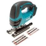 Vedd meg online MAKITA DJV180ZX DEKOPÍRFŰRÉSZ AKKUS 18V+6F.LAP 26mm LÖKETMAGASSÁG GÉPTEST