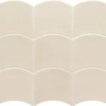 EQUIPE WAVE Old Cream 12X12 hullám alakú fényes falicsempe Akciós ár