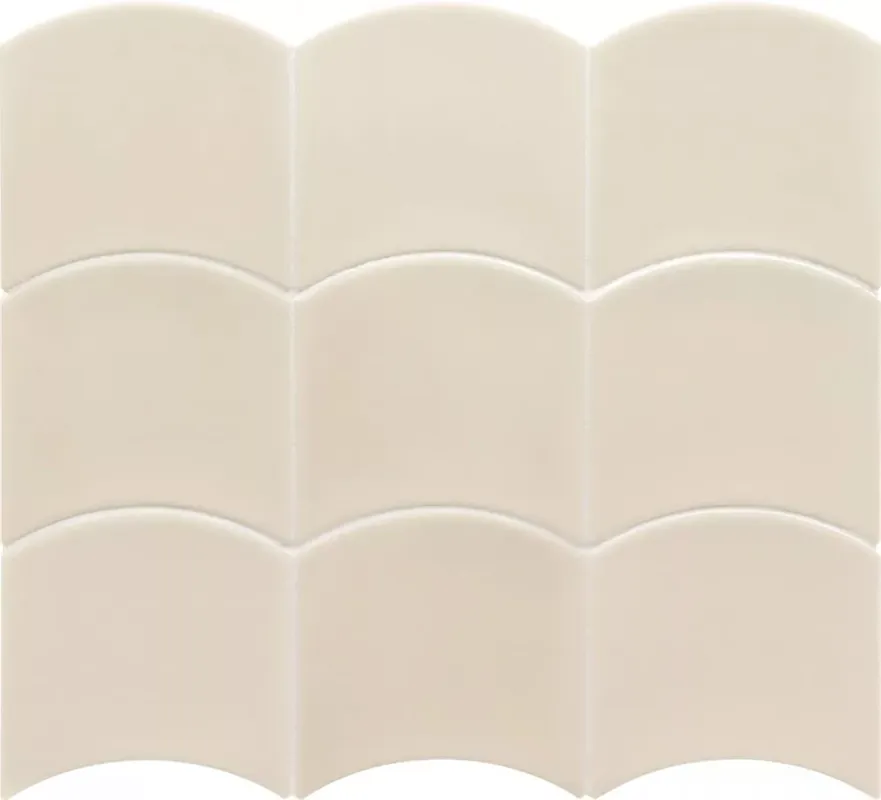 EQUIPE WAVE Old Cream 12X12 hullám alakú fényes falicsempe Akciós ár