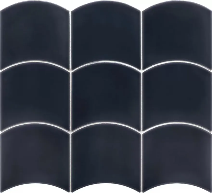Exkluzív ajánlat EQUIPE WAVE Blue Reef 12X12 hullám alakú fényes falicsempe