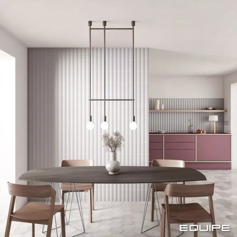Expressz szállítás EQUIPE VIBE IN Lunar Grey 6,5X20 homorú falicsempe