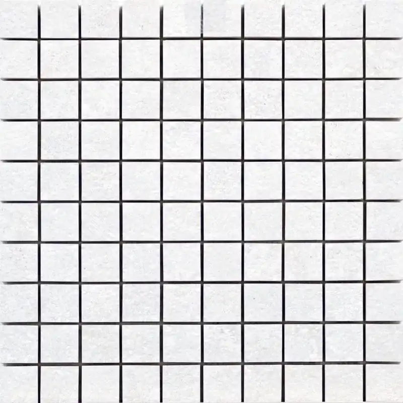 GRUNGE WHITE MOSAIC 30X30 beton hatású mozaikcsempe Ne maradj le