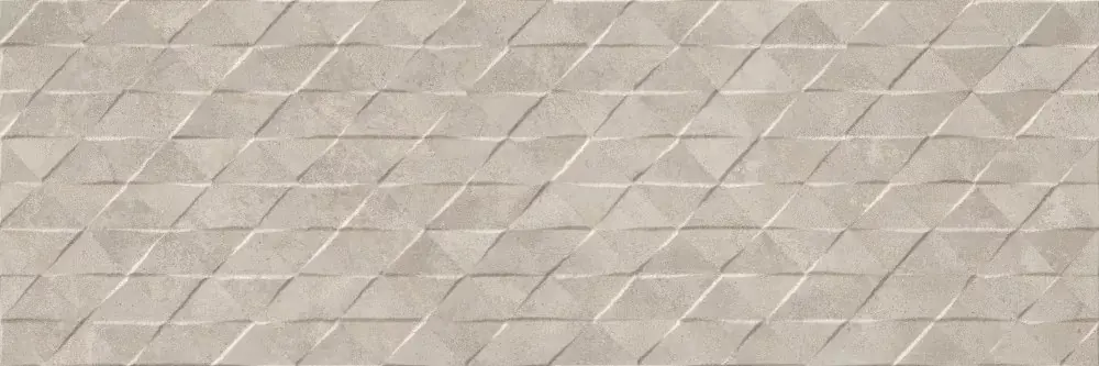 PERONDA DOWNTOWN Beige TRIANGLE 33,3X100 3D beton hatású fürdőszobacsempe Akció