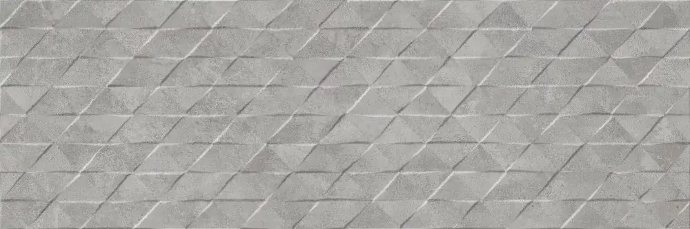 PERONDA DOWNTOWN Grey TRIANGLE 33,3X100 3D beton hatású fürdőszobacsempe Kihagyhatatlan ajánlat