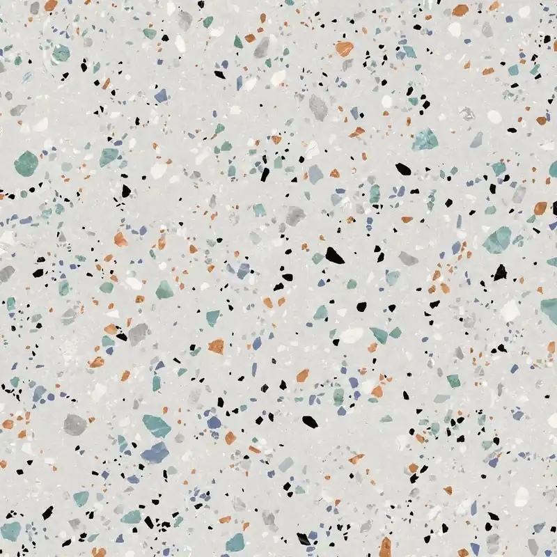 PRISSMACER GOBI BLANCO 60,8X60,8 terrazzo mintás járólap Újdonság