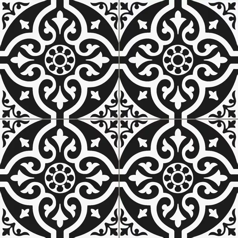 PRISSMACER CHESTER BLACK 45X5 cementlap mintás járólap Ne maradj le