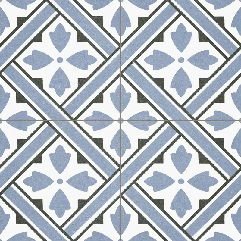 PRISSMACER HOWARD BLUE 45X45 cementlap hatású jrólap Árcsökkenés