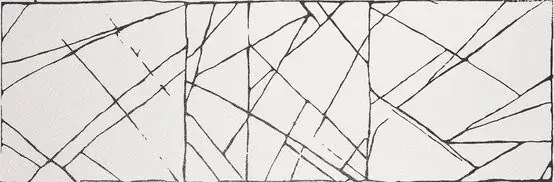 APE CLICK ART II WHITE RECT. 40X120 - dekorcsempe Árengedmény