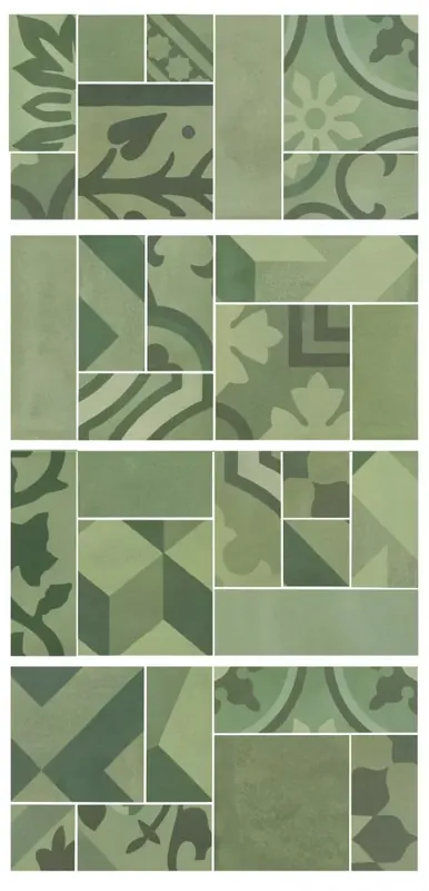 Marazzi D_Segni Blend Verde Mosaico M8WN 19x38 Szezonális akció