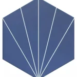 Utolsó esély REALONDA VENUS Indigo 28,5x33 hexagon falicsempe, járólap
