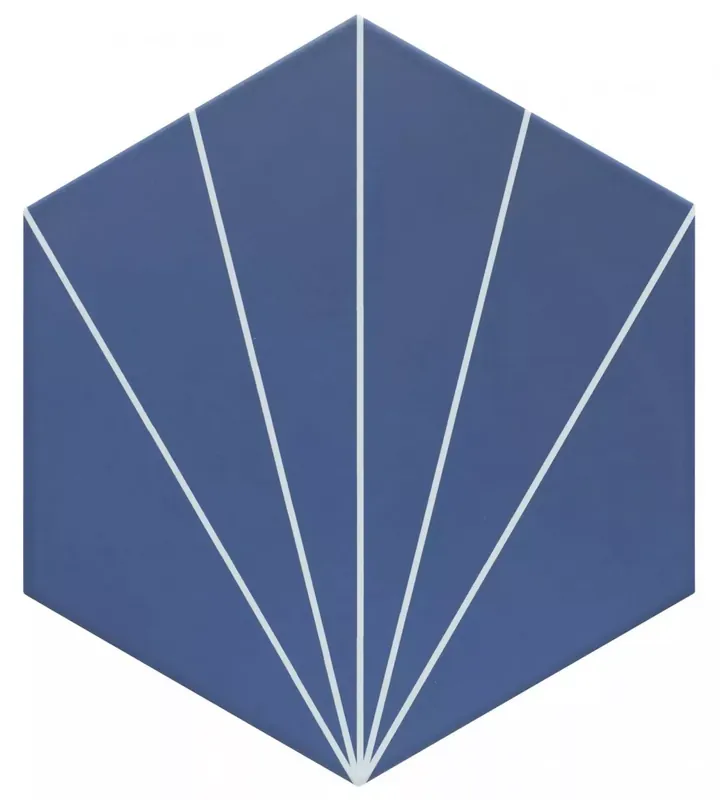 Utolsó esély REALONDA VENUS Indigo 28,5x33 hexagon falicsempe, járólap