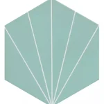 Alacsony ár REALONDA VENUS Aqua 28,5x33 hexagon falicsempe, járólap