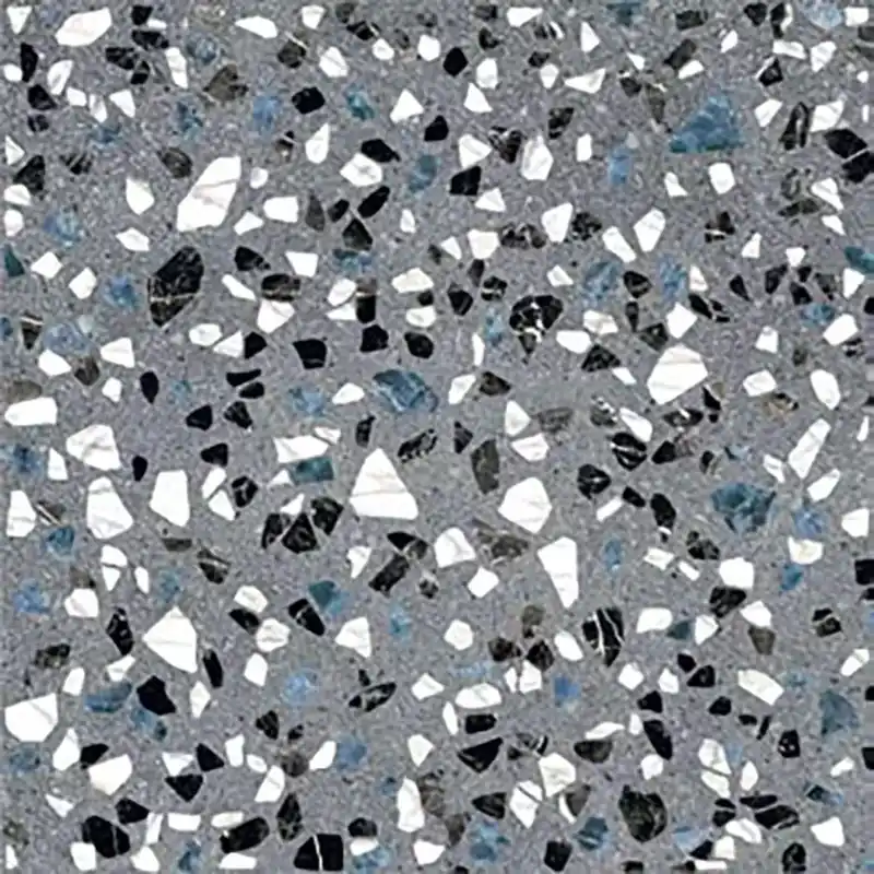 Exkluzív ajánlat RIBESALBES TERRAZZO Graphite 20x20 terrazzo mintás járólap