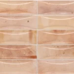 Prémium EQUIPE HANOI Arco Pink 6,5x20 3D csempe