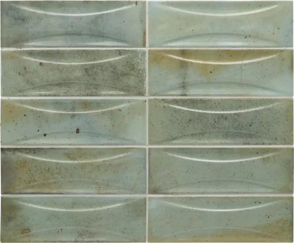 EQUIPE HANOI Arco Celadon 6,5x20 3D csempe Utolsó esély