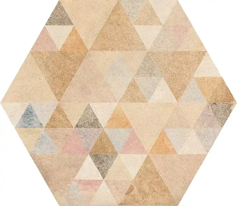 Vives Laverton Hexágono Benenden Multicolor 23x26,8 hexagon járólap Legjobb ár