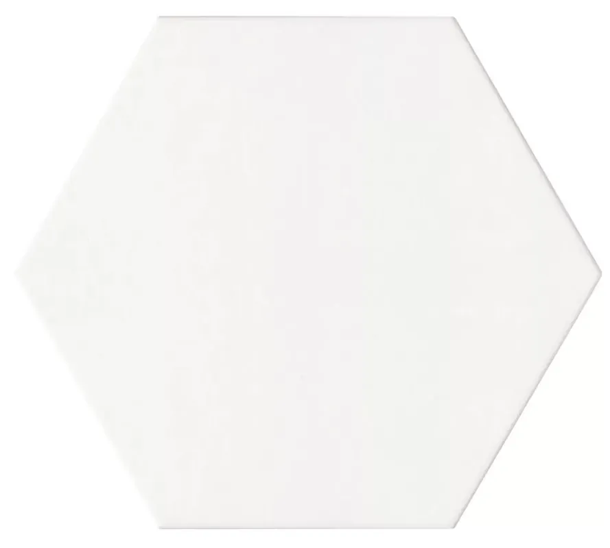 Realonda Opal Blanco 28,5x33 matt fehér hexagon járólap Alacsony ár
