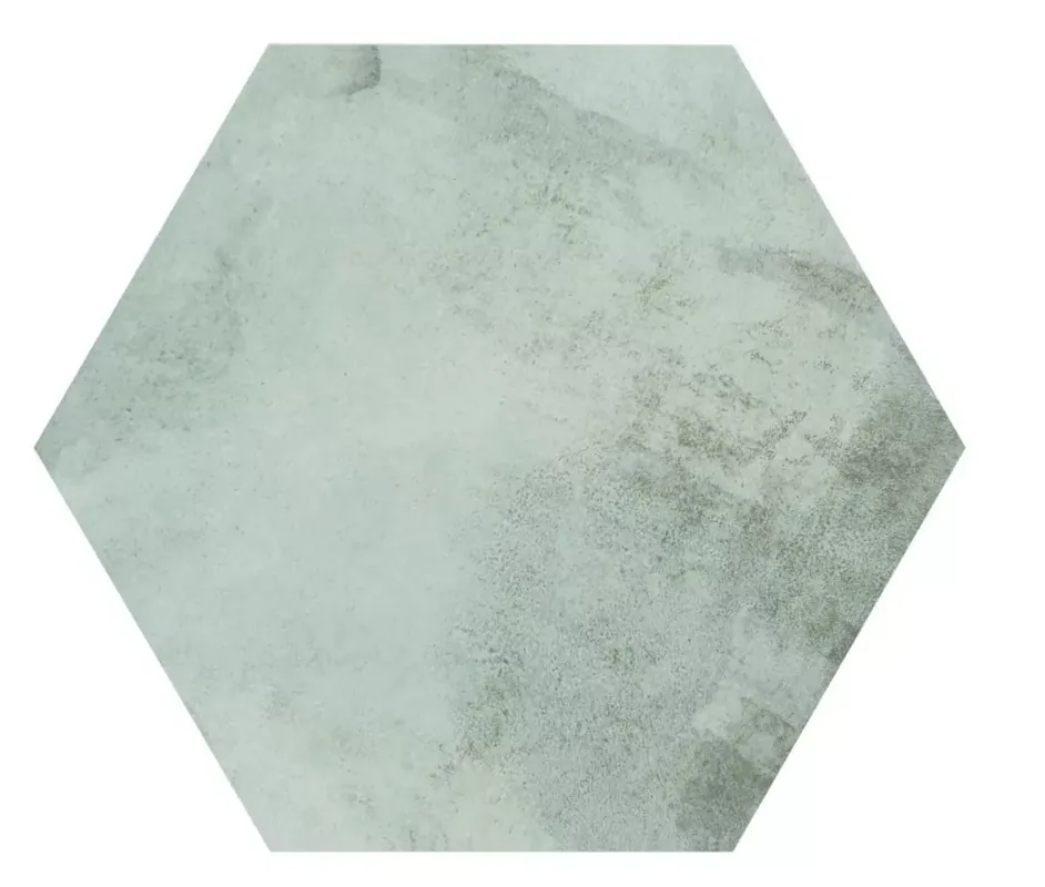 Gyors kiszállítás Realonda Oasis Aquamarine 28,5x33 hexagon járólap, falicsempe