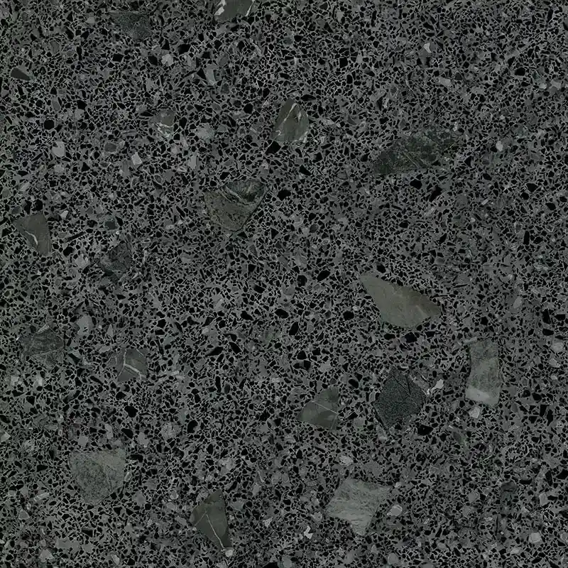 Azonnal elérhető ARCANA STRACCIATELLA Miscela R Grafito 80x80 terrazzo mintás járólap