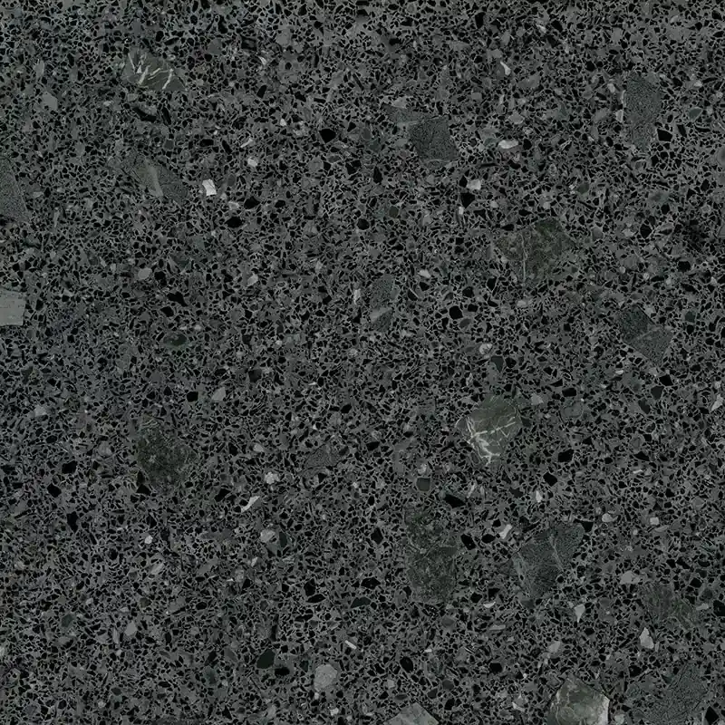 ARCANA STRACCIATELLA Miscela R Grafito Polished 79,3x79,3 fényes terrazzo mintás járólap Árengedmény