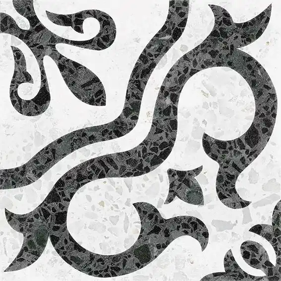 Különleges ajánlat ARCANA STRACCIATELLA Tegole 20x20 terrazzo mintás járólap