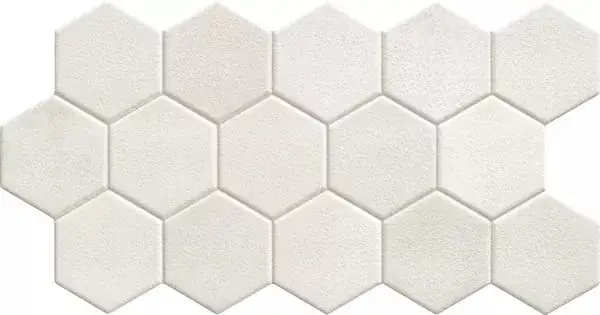 Realonda Hex White 26,5 x 51 hexagon járólap, falicsempe Árengedmény