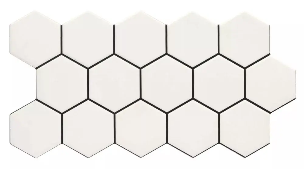 Realonda Hex Snow 26,5 x 51 hexagon járólap, falicsempe Bestseller