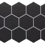 Olcsóbb Realonda Hex Black 26,5 x 51 hexagon járólap, falicsempe