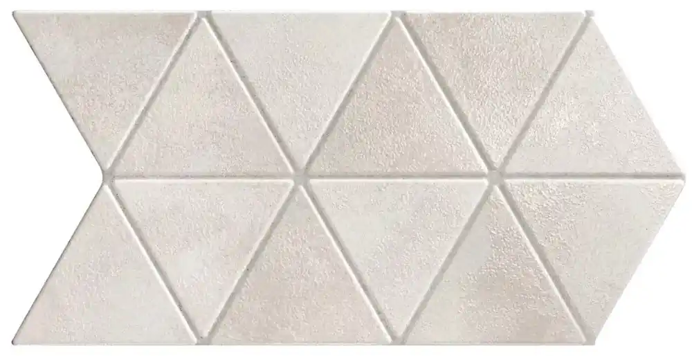 Gyors szállítás Realonda Triangle Craft Mist 48,5x28 háromszög alakú járólap, falicsempe
