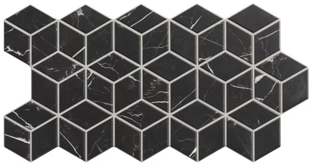 Különleges ajánlat Realonda Rhombus Marquina 26,5x51 rombusz járólap, falicsempe