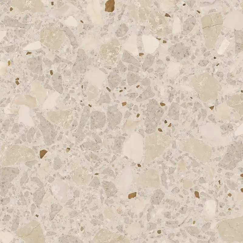 Prémium VIVES Monaco-R Beige 80X80 terrazzó mintás padlólap