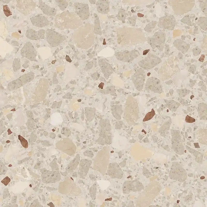 VIVES Monaco-R Beige Antideslizante 80X80 terrazzó mintás, csúszásmentes padlólap Különleges ajánlat