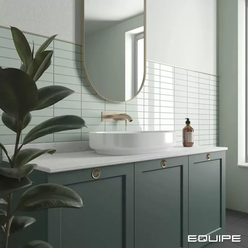 Equipe Costa Nova Aloe Matt 5x20 fürdőszoba csempe Azonnali szállítás