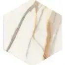 REALONDA CALACATTA GOLD Hexagon 28,5 x 33 márványmintás faicsempe, járólap Szuper akció