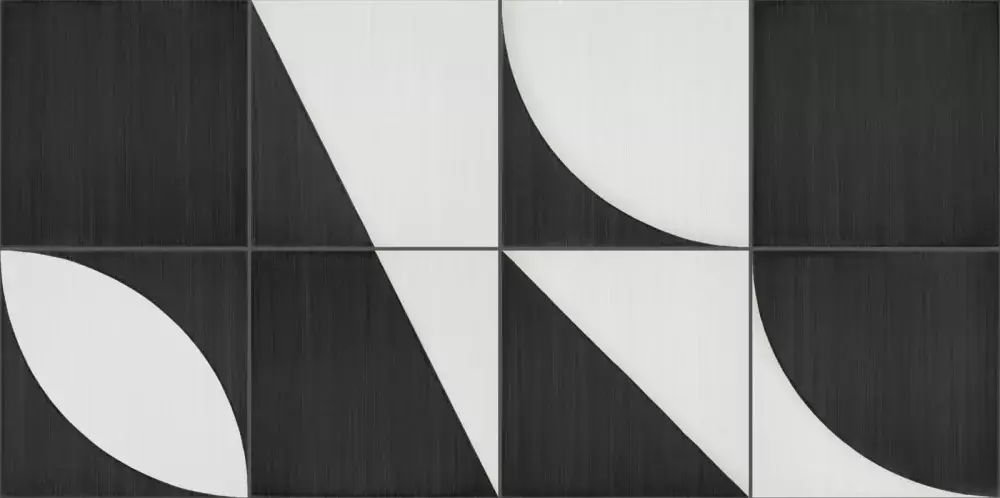 Biztonságos fizetés MARAZZI SCENARIO Decoro Mix Nero 20x20 járólap