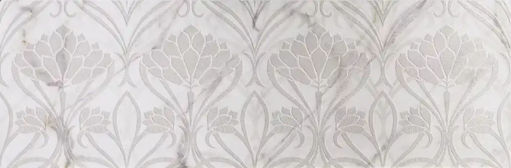Legkelendőbb MARAZZI ALLMARBLE Wall Golden White Lux decoro regent 40X120 M8T9 fényes márványmintás dekorcsempe