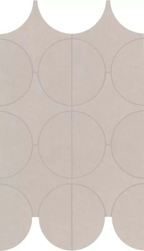 Olcsóbb MARAZZI Cementum Sand Mosaico Cerchi 23,8x41,4 csempemozaik