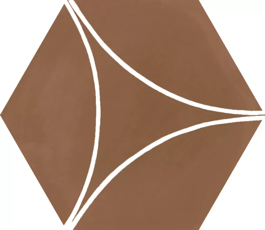 MARAZZI Cementum Cotto Decoro Arco 21x18,2 hexagon járólap Akció