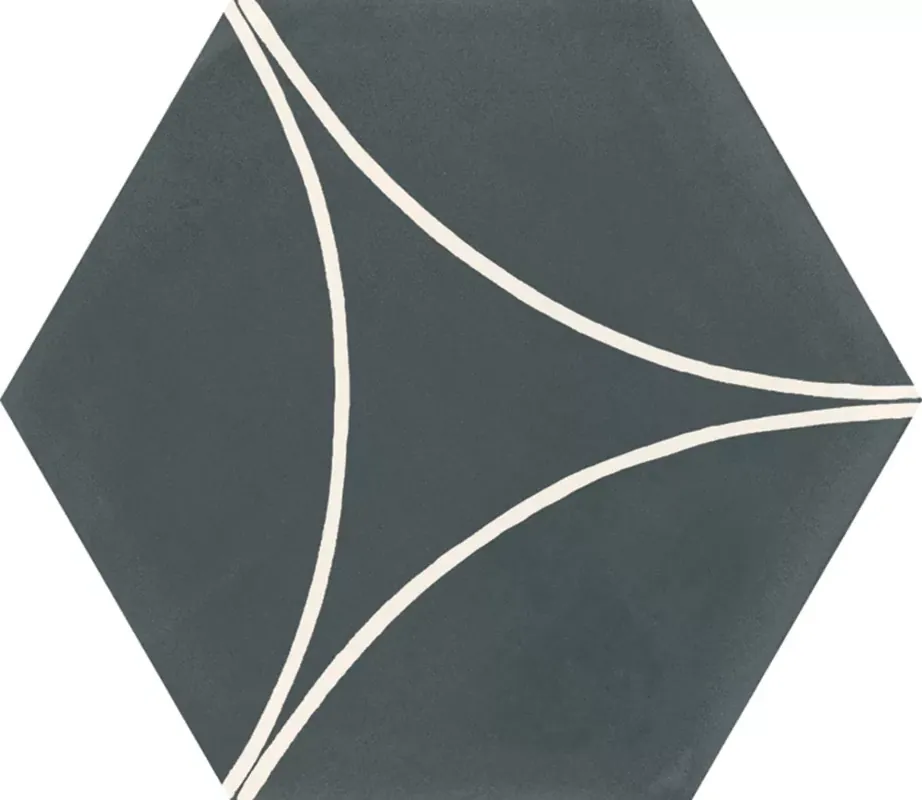MARAZZI Cementum Indigo Decoro Arco 21x18,2 hexagon járólap Legjobb ár