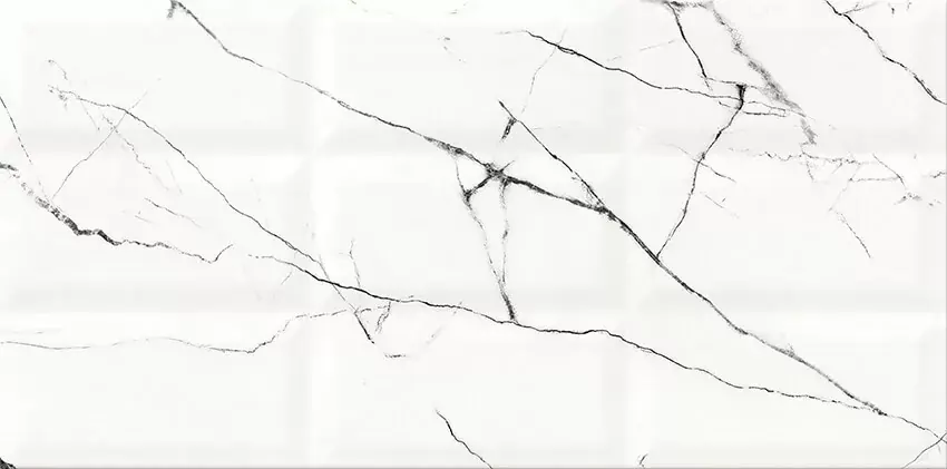 CERSANIT ARCE WHITE STRUCTURE GLOSSY 29,7x60 fényes márványmintás falicsempe Exkluzív ajánlat