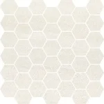 Kihagyhatatlan ajánlat CERSANIT BANTU CREAM HEKSAGON SMALL MOSAIC GLOSSY 29x29,7 fényes csempemozaik