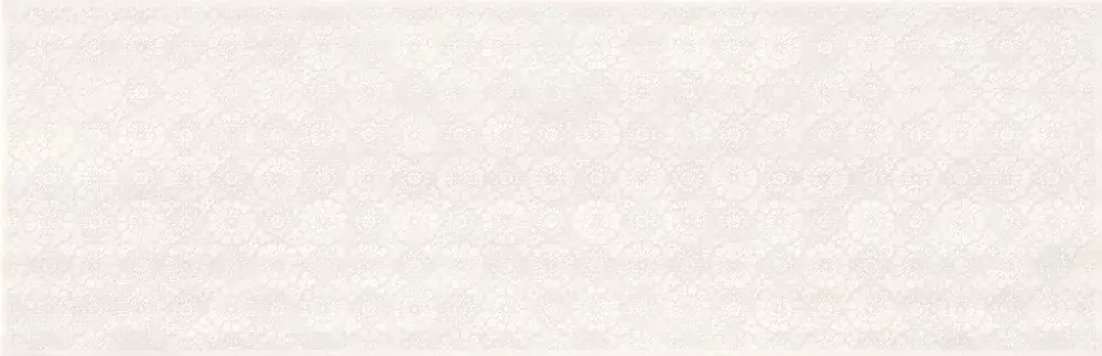 Ne maradj le CERSANIT FERANO WHITE LACE INSERTO SATIN 24x74 dekor falicsempe