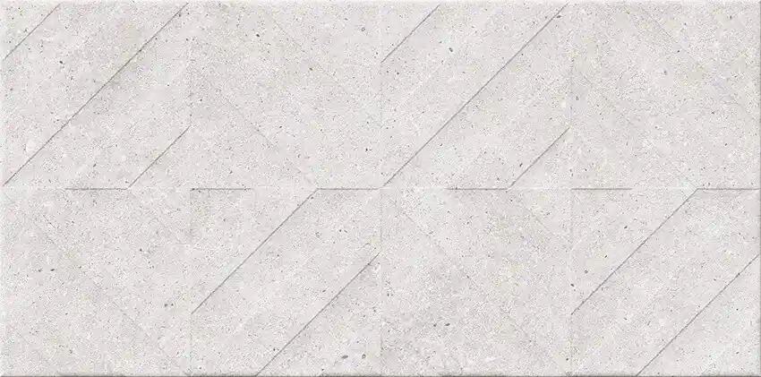 Cersanit Narin Grys Structure Matt 29,7x60 beton hatású 3D falicsempe Gyors kiszállítás