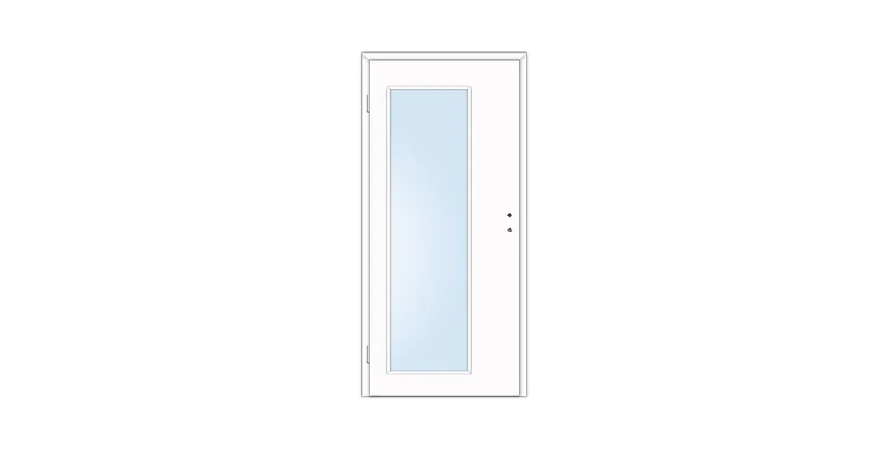 Dekor beltéri ajtó Torino 75x210 balos fehér 10-12 tokkal Kedvezmény