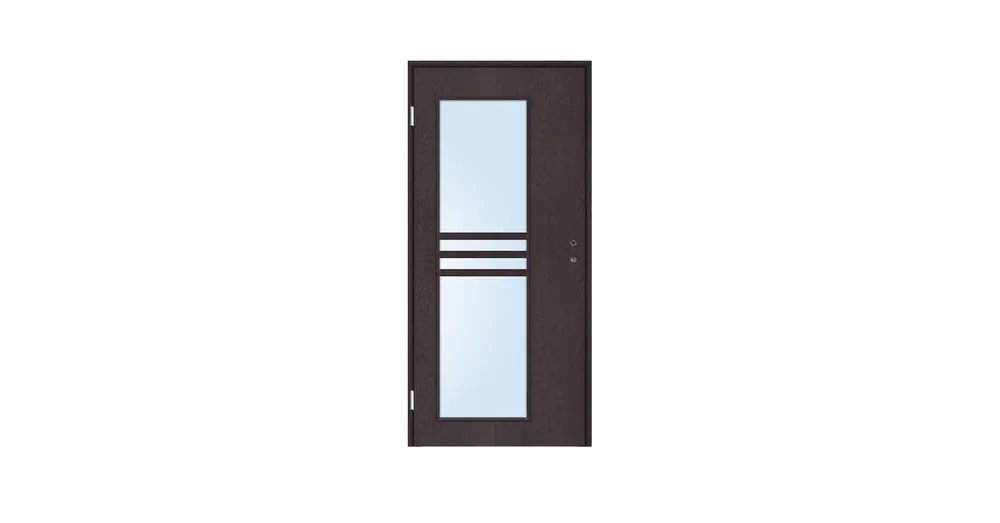 Ajánlat Dekor beltéri ajtó Torino III 90x210 balos wenge 10-12 tokkal